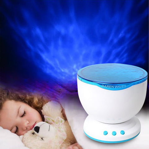 Asperger's & Autism Calming Water Sensory LED Projector Light 12cmX13cm